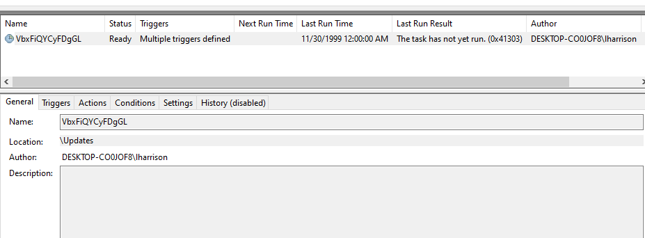 Task Sched General